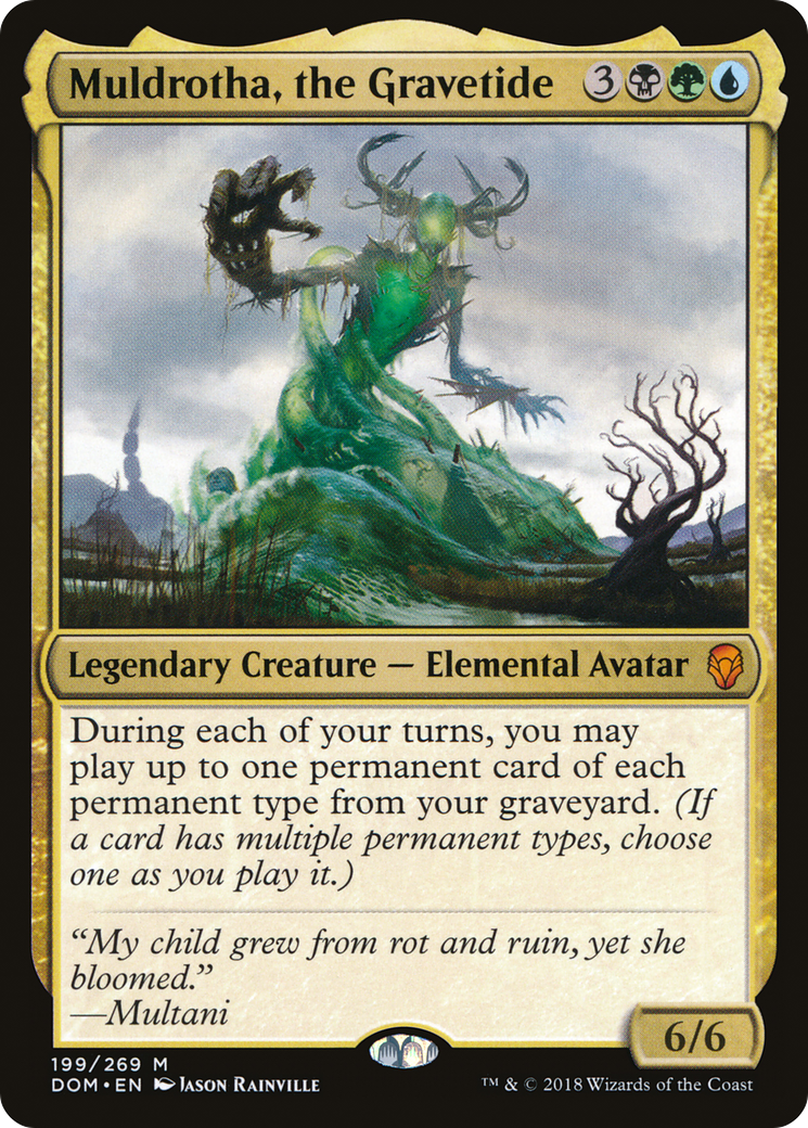 Muldrotha, the Gravetide [Dominaria] | Grognard Games