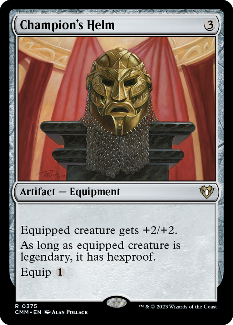 Champion's Helm [Commander Masters] | Grognard Games