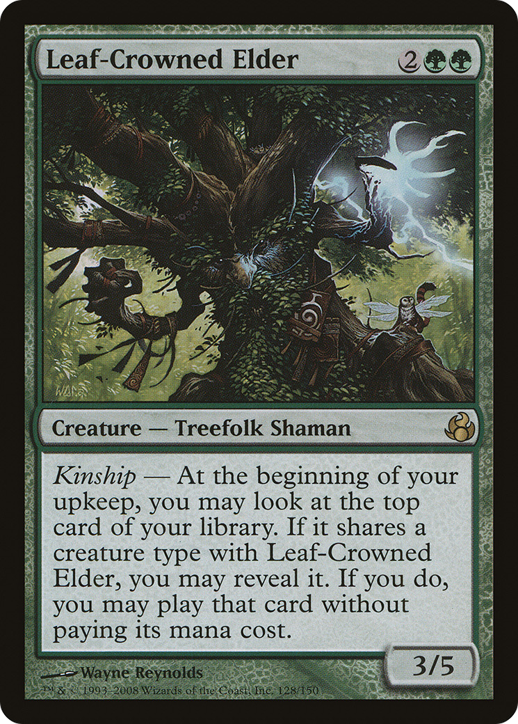 Leaf-Crowned Elder (MOR-128) - Morningtide | Grognard Games