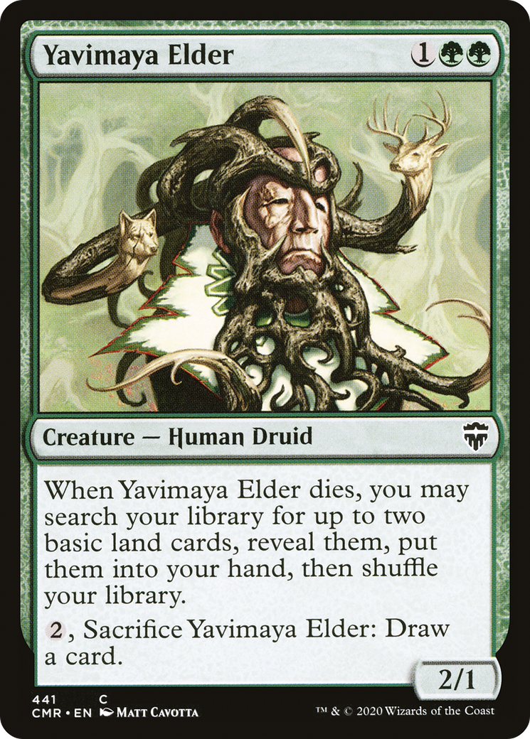 Yavimaya Elder [Commander Legends] | Grognard Games