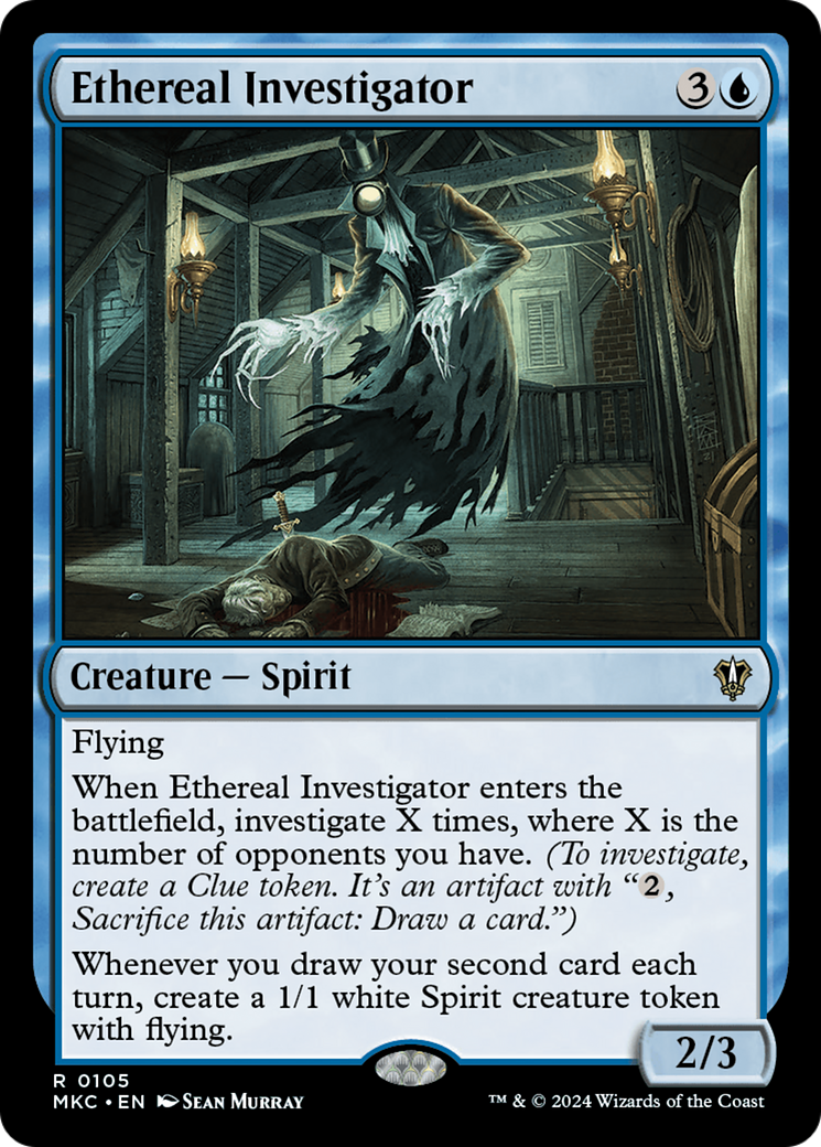 Ethereal Investigator [Murders at Karlov Manor Commander] | Grognard Games