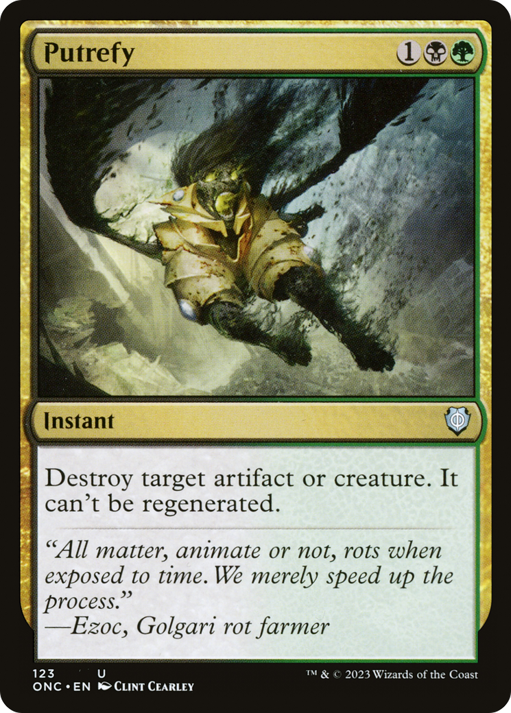 Putrefy [Phyrexia: All Will Be One Commander] | Grognard Games