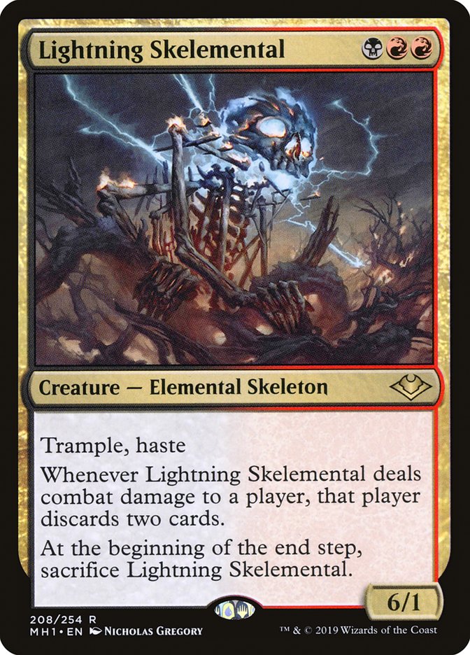 Lightning Skelemental [Modern Horizons] | Grognard Games