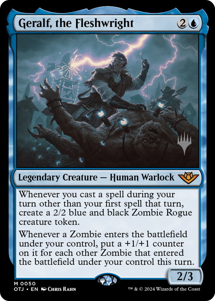 Geralf, the Fleshwright (Promo Pack) [Outlaws of Thunder Junction Promos] | Grognard Games