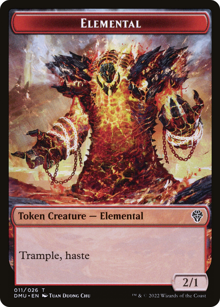 Elemental (DMU-011) - Dominaria United Tokens Foil | Grognard Games