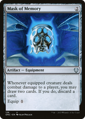 Mask of Memory [Phyrexia: All Will Be One Commander] | Grognard Games