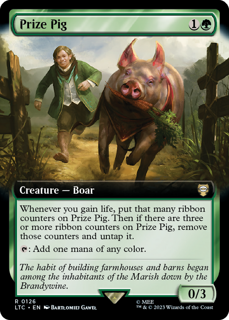 Prize Pig (Extended Art) [The Lord of the Rings: Tales of Middle-Earth Commander] | Grognard Games