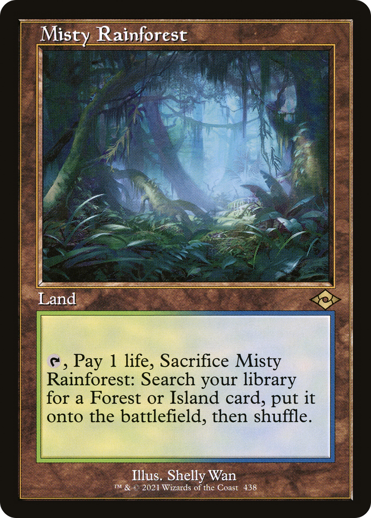 Misty Rainforest (Retro) [Modern Horizons 2] | Grognard Games