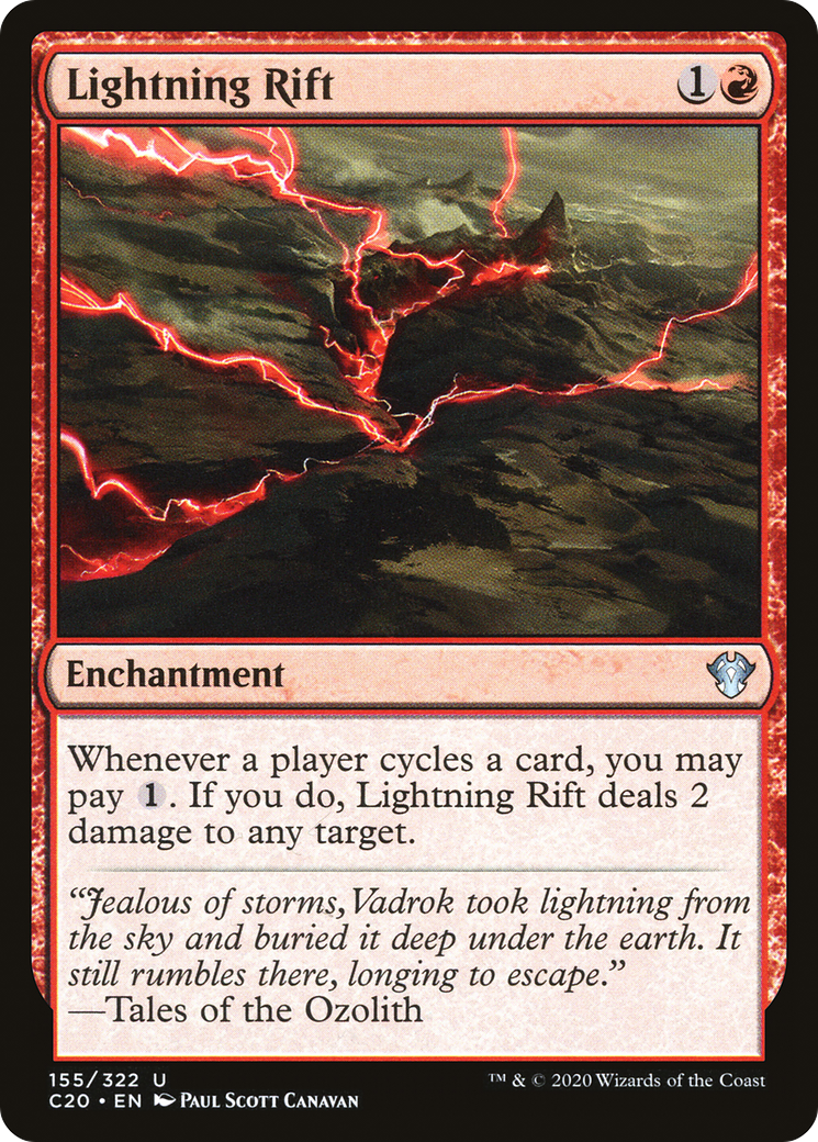 Lightning Rift [Commander 2020] | Grognard Games