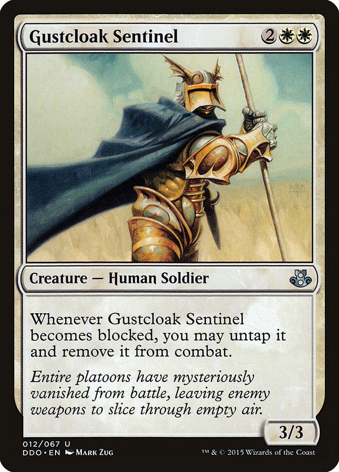 Gustcloak Sentinel [Duel Decks: Elspeth vs. Kiora] | Grognard Games