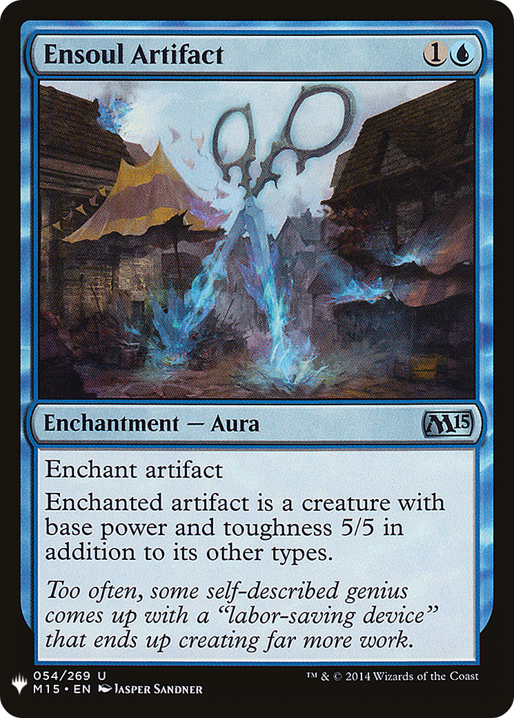 Ensoul Artifact [Mystery Booster] | Grognard Games
