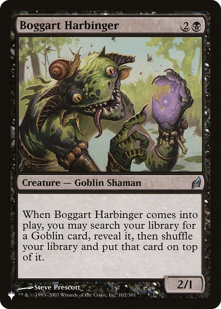 Boggart Harbinger [The List Reprints] | Grognard Games