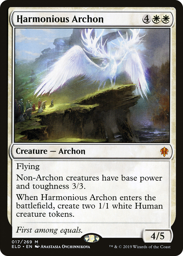 Harmonious Archon [Throne of Eldraine] | Grognard Games