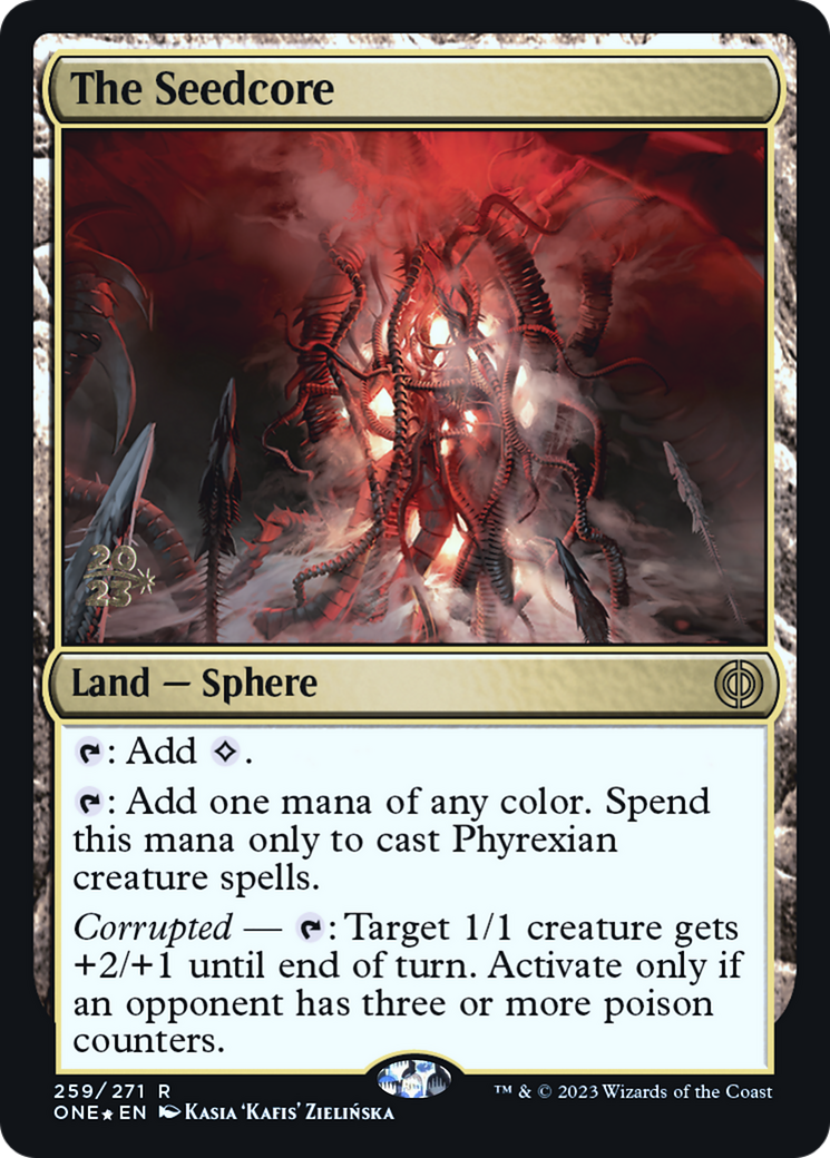 The Seedcore [Phyrexia: All Will Be One Prerelease Promos] | Grognard Games