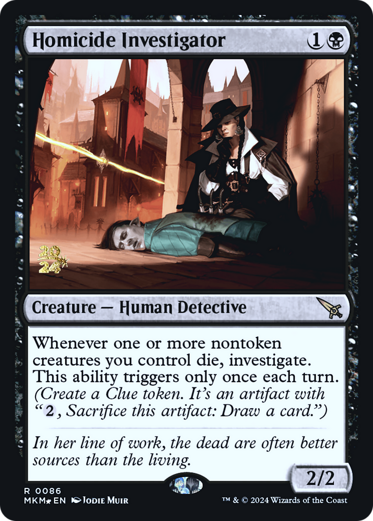 Homicide Investigator [Murders at Karlov Manor Prerelease Promos] | Grognard Games