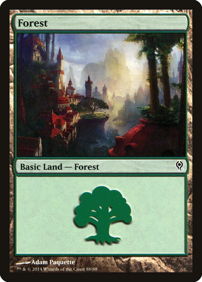 Forest (86) [Duel Decks: Jace vs. Vraska] | Grognard Games