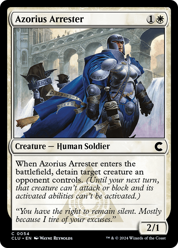 Azorius Arrester [Ravnica: Clue Edition] | Grognard Games