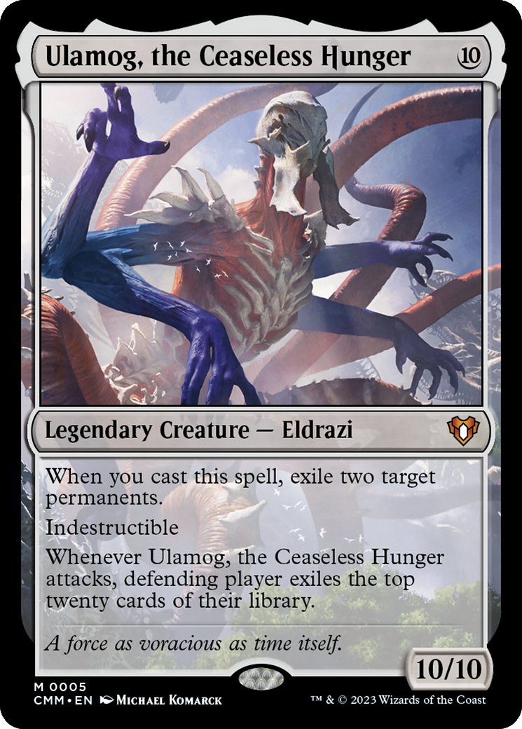 Ulamog, the Ceaseless Hunger [Commander Masters] | Grognard Games