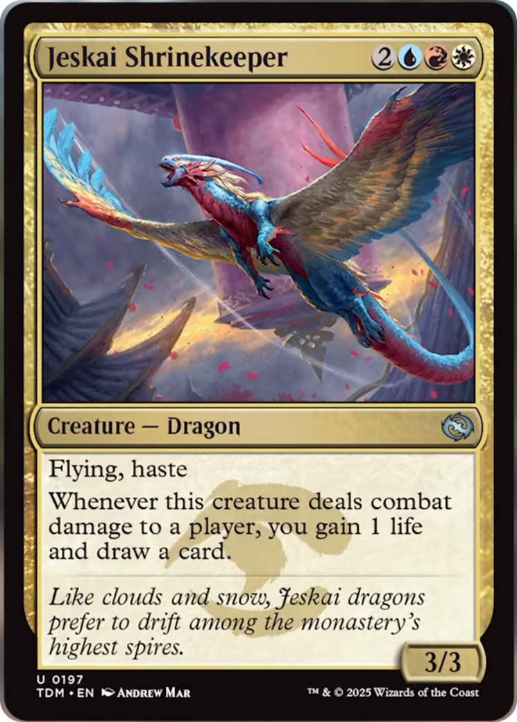 Jeskai Shrinekeeper [Tarkir: Dragonstorm] | Grognard Games