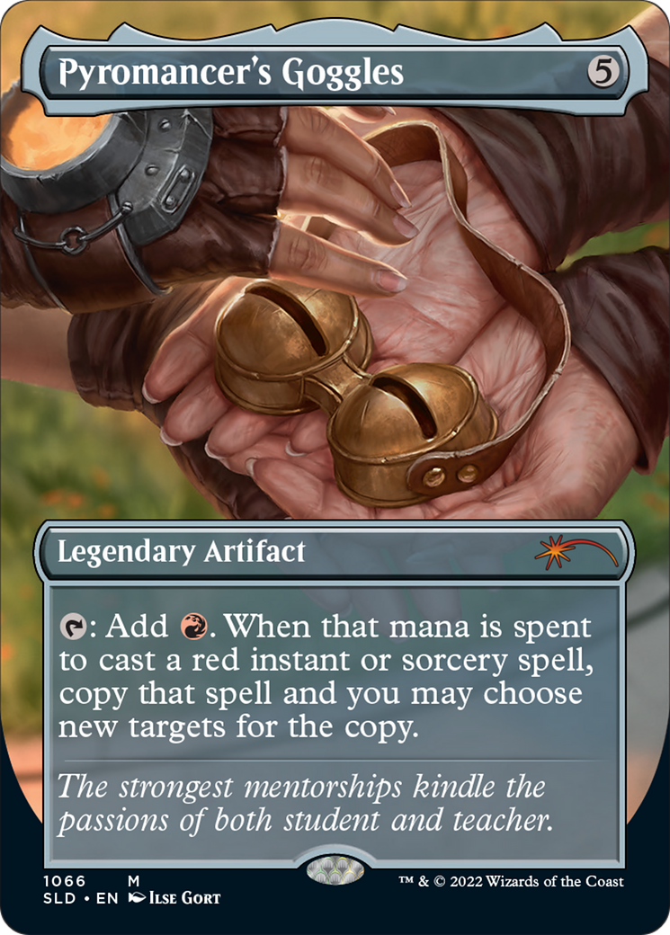 Pyromancer's Goggles (Borderless) [Secret Lair Drop Series] | Grognard Games