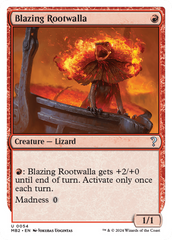 Blazing Rootwalla (White Border) [Mystery Booster 2] | Grognard Games