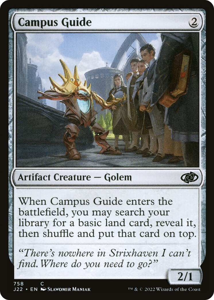Campus Guide [Jumpstart 2022] | Grognard Games