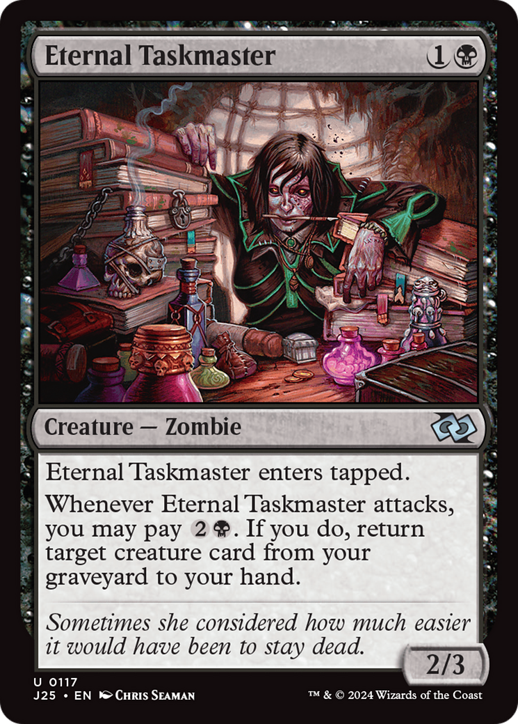 Eternal Taskmaster [Foundations Jumpstart] | Grognard Games