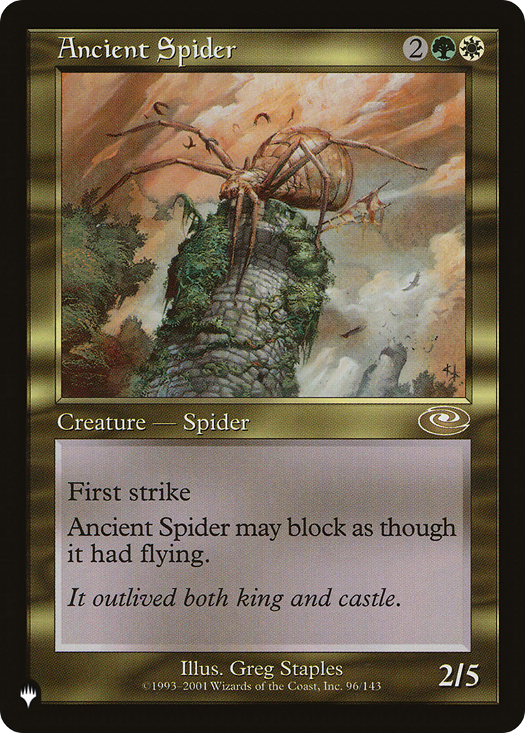 Ancient Spider [The List] | Grognard Games
