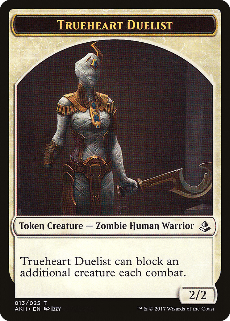 Trueheart Duelist (AKH-013) - Amonkhet Tokens Foil | Grognard Games