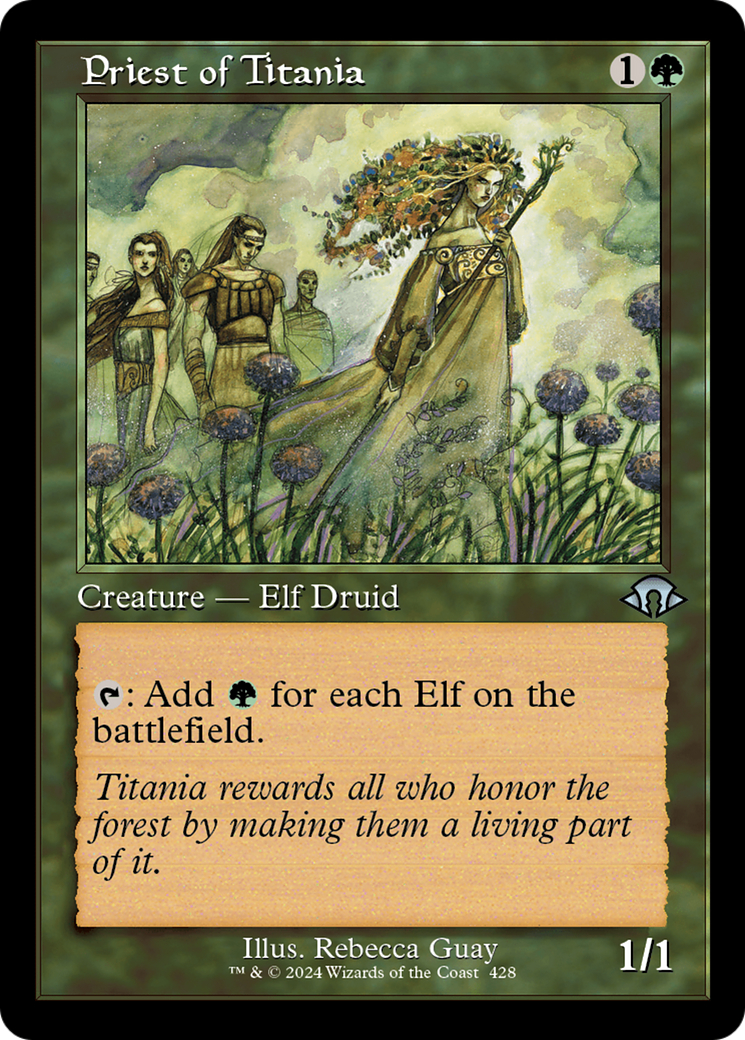 Priest of Titania (Retro) [Modern Horizons 3] | Grognard Games