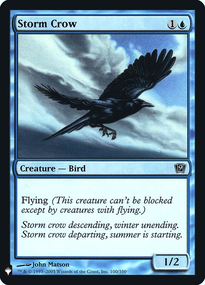 Storm Crow [Mystery Booster] | Grognard Games