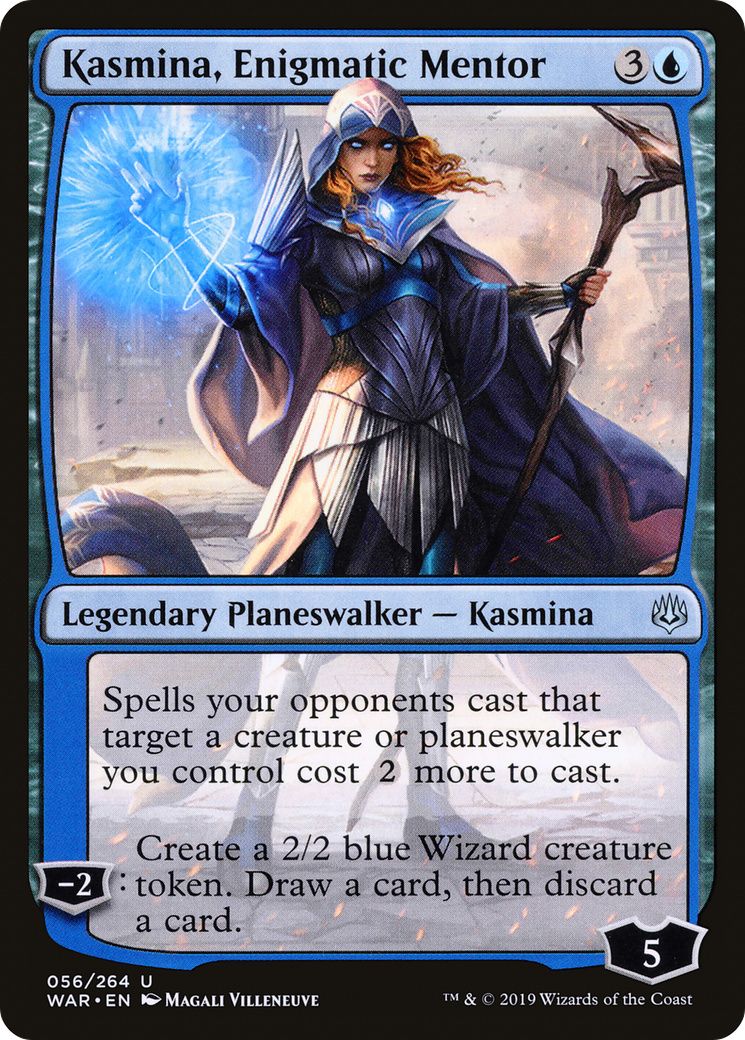 Kasmina, Enigmatic Mentor [War of the Spark] | Grognard Games