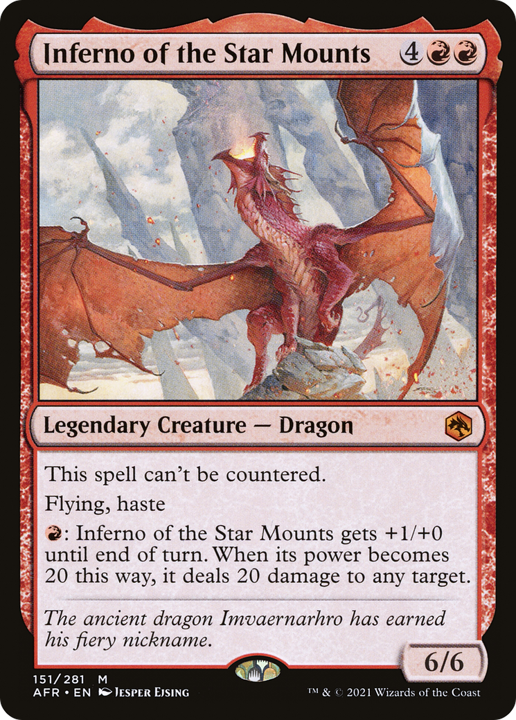 Inferno of the Star Mounts [Dungeons & Dragons: Adventures in the Forgotten Realms] | Grognard Games