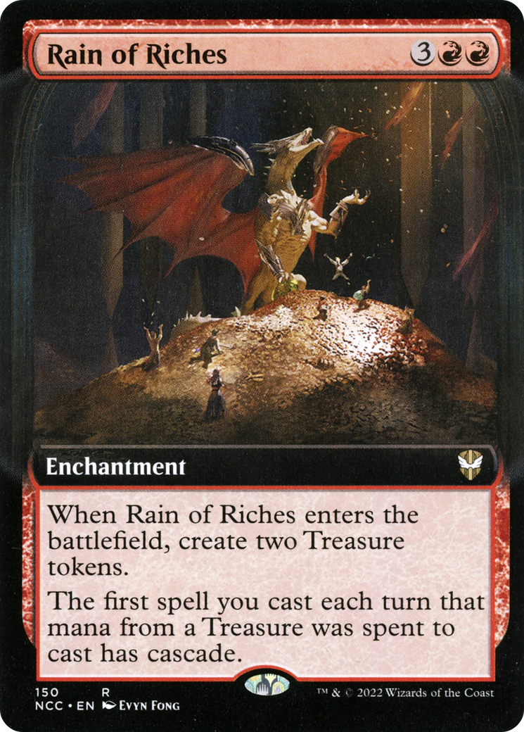 Rain of Riches (Extended Art) [Streets of New Capenna Commander] | Grognard Games
