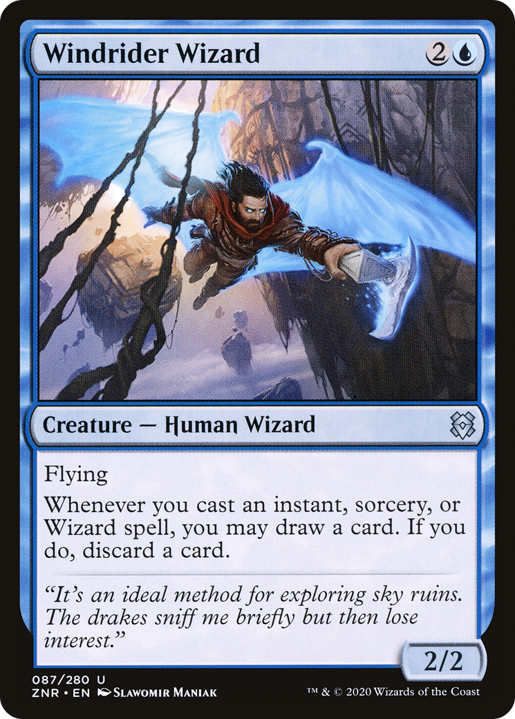 Windrider Wizard [Zendikar Rising] | Grognard Games