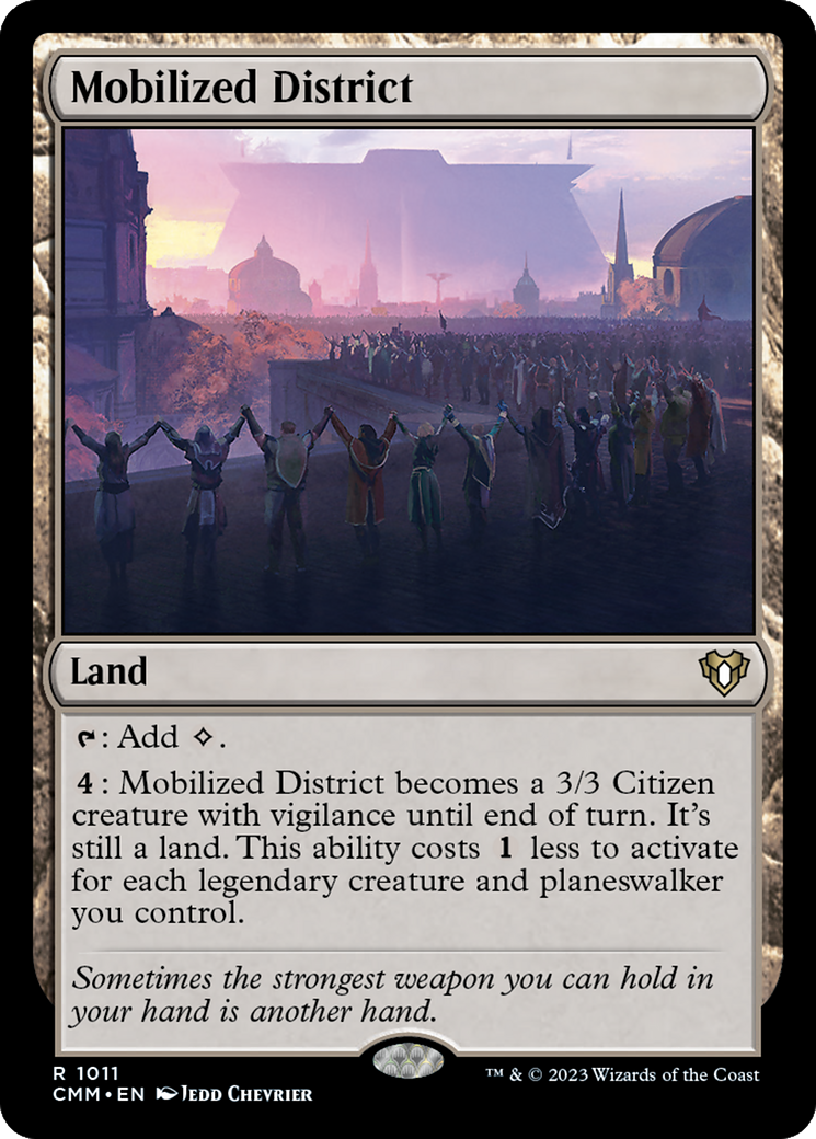 Mobilized District [Commander Masters] | Grognard Games