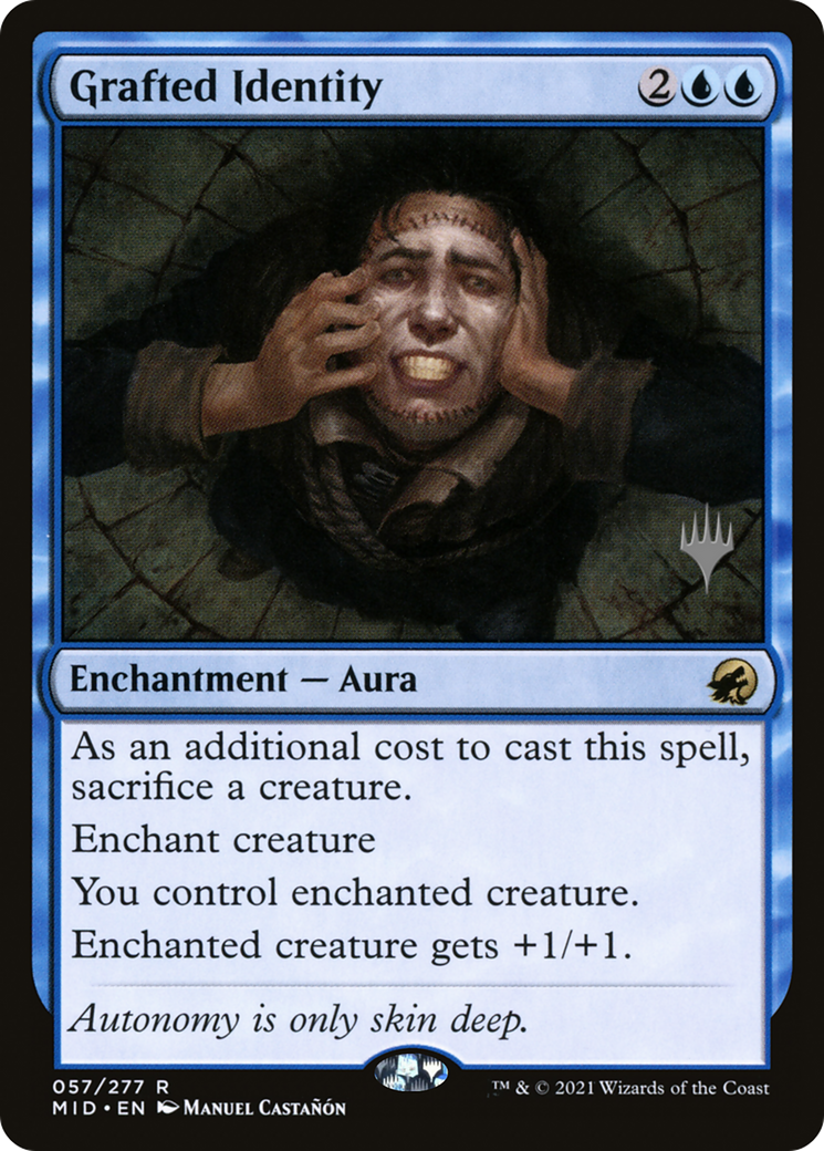 Grafted Identity (Promo Pack) [Innistrad: Midnight Hunt Promos] | Grognard Games