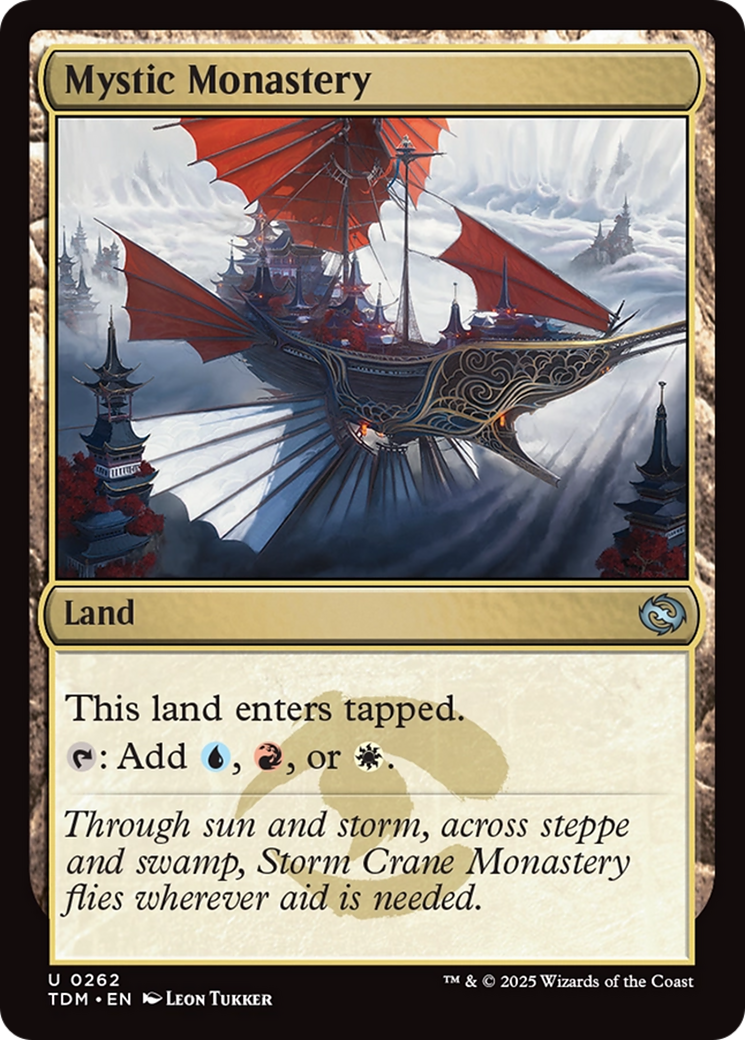 Mystic Monastery [Tarkir: Dragonstorm] | Grognard Games