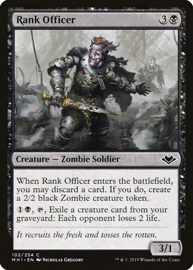 Rank Officer [Modern Horizons] | Grognard Games