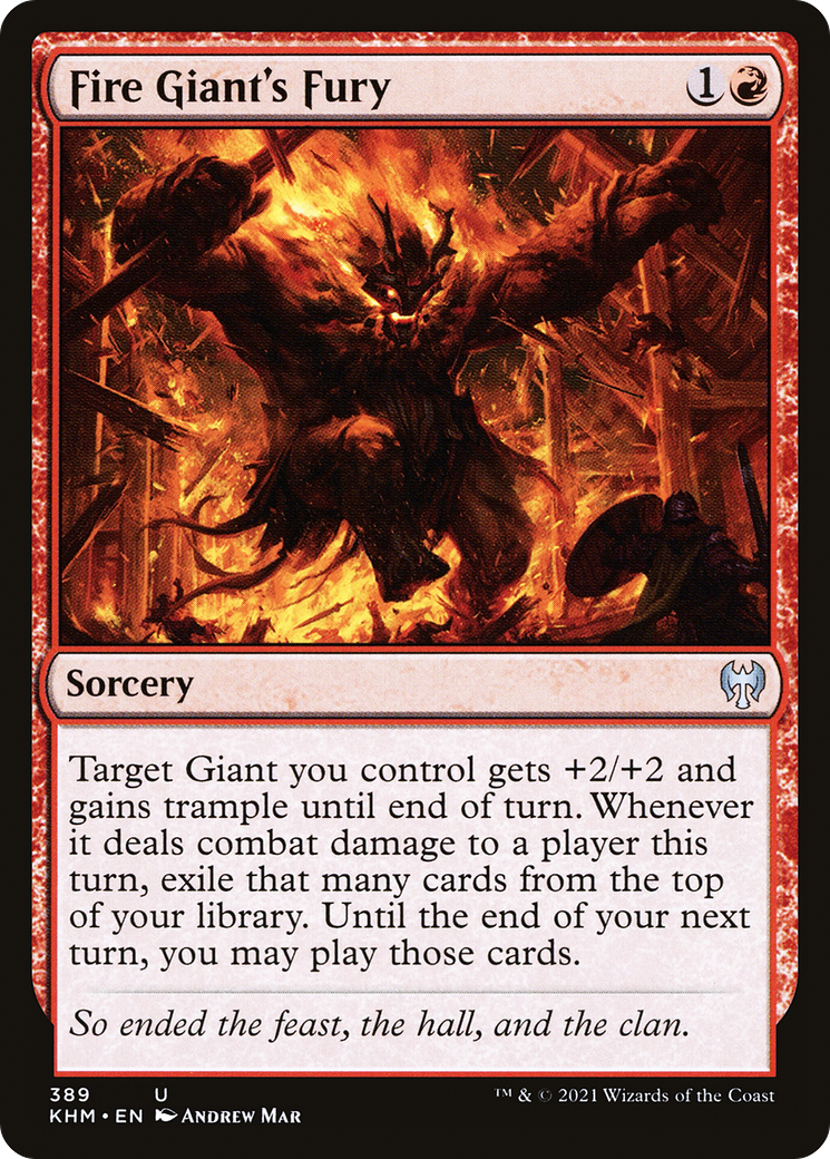 Fire Giant's Fury [Kaldheim] | Grognard Games