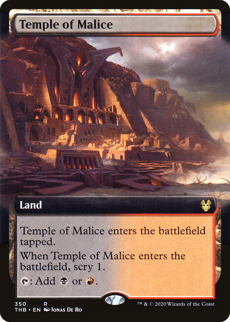 Temple of Malice (Extended) [Theros Beyond Death] | Grognard Games