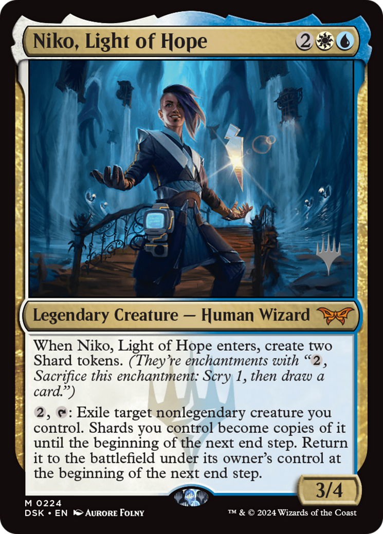 Niko, Light of Hope (Promo Pack) [Duskmourn: House of Horror Promos] | Grognard Games