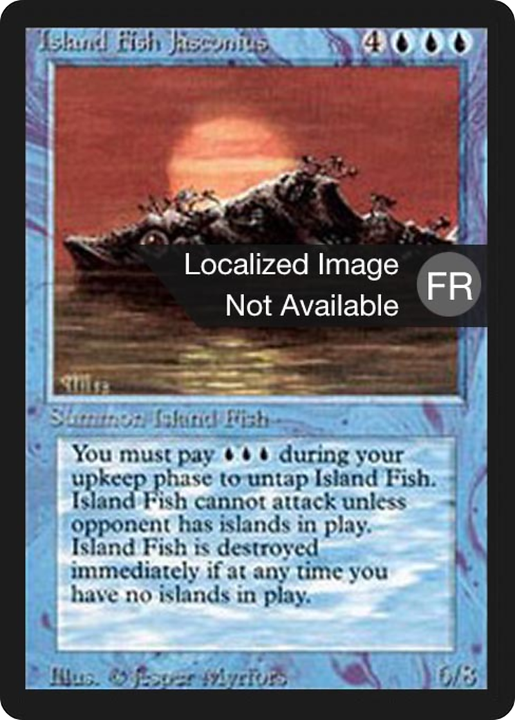 Island Fish Jasconius [Foreign Black Border] | Grognard Games