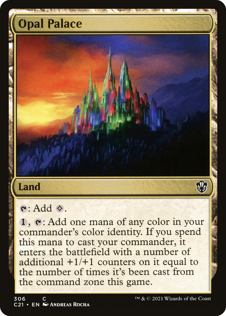 Opal Palace [Commander 2021] | Grognard Games