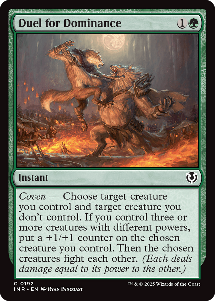 Duel for Dominance [Innistrad Remastered] | Grognard Games