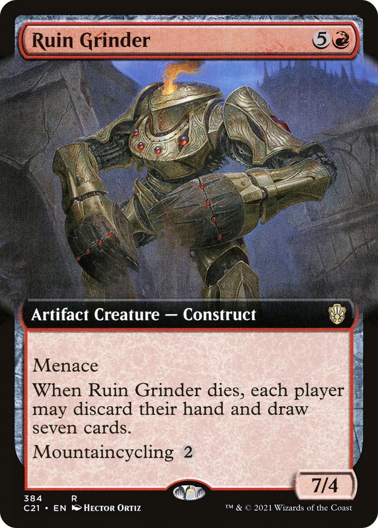 Ruin Grinder (Extended) [Commander 2021] | Grognard Games
