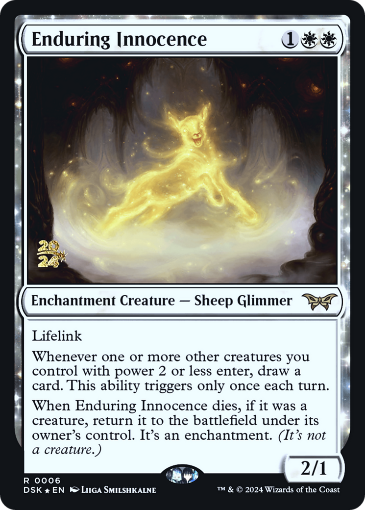 Enduring Innocence [Duskmourn: House of Horror Prerelease Promos] | Grognard Games