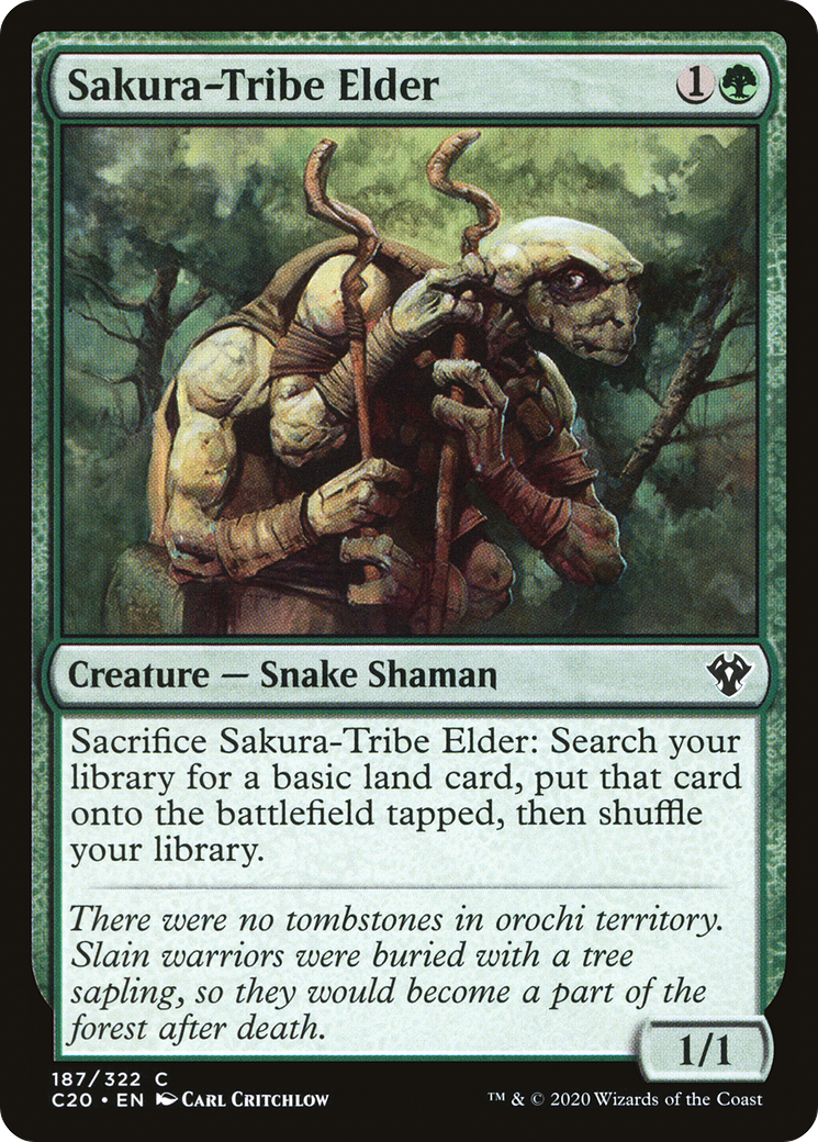 Sakura-Tribe Elder [Commander 2020] | Grognard Games