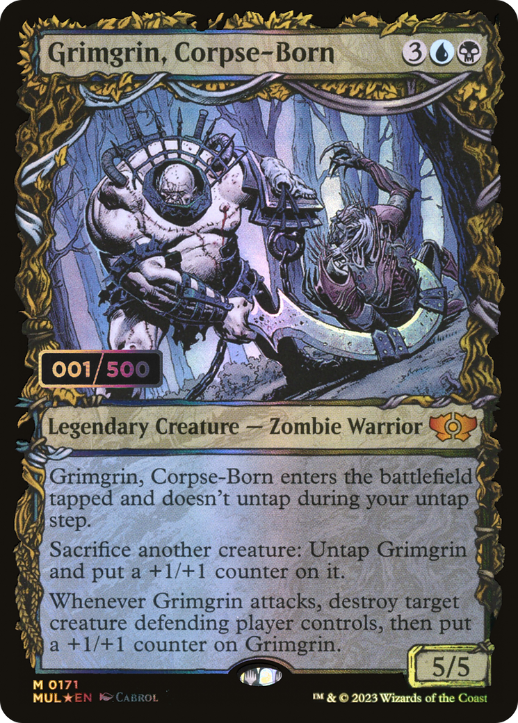 Grimgrin, Corpse-Born (Serialized) [Multiverse Legends] | Grognard Games