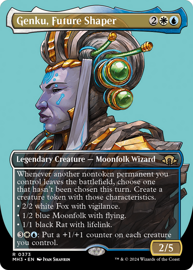 Genku, Future Shaper (Borderless) [Modern Horizons 3] | Grognard Games